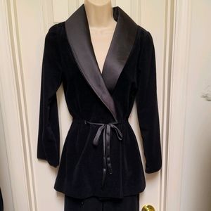 Vintage Vanity Fair velvet suit